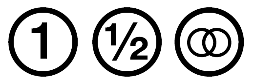 單繩，半繩和對繩